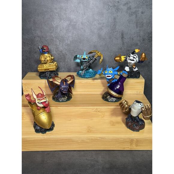 Skylanders Swap Force Lot of 7 - Sprocket, Trigger Happy, Kickoff Countdown - Picture 1 of 5